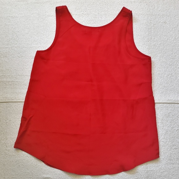 Faded Glory Red Tank Size 8-10 - Picture 2 of 4